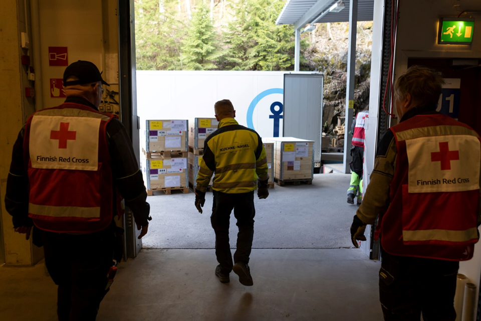 Kuehne+Nagel and Finnish Red Cross